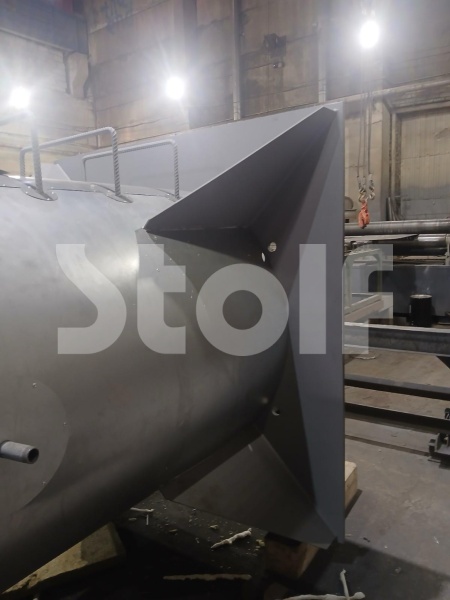 Дымовая труба самонесущая «ТДСУ-1020-16,5м-1в» с утеплением